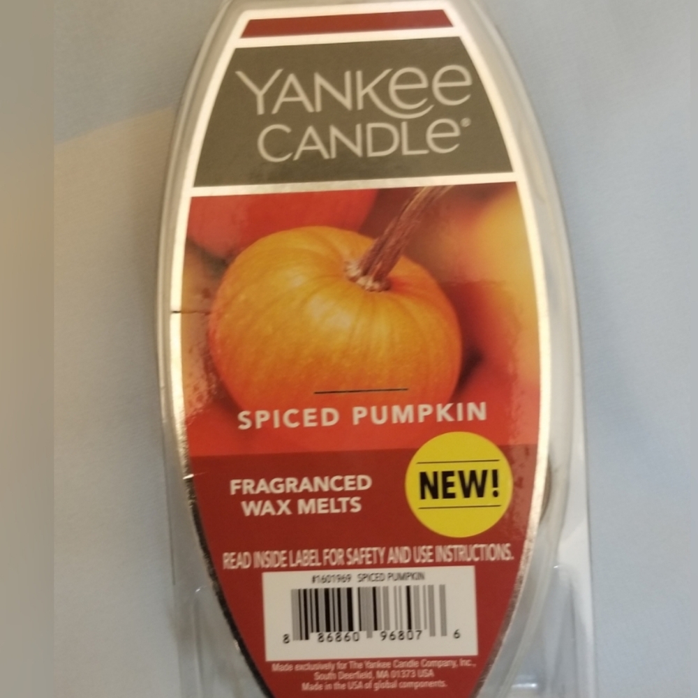 8/$25 yankee candle wax melts - spiced pumpkin